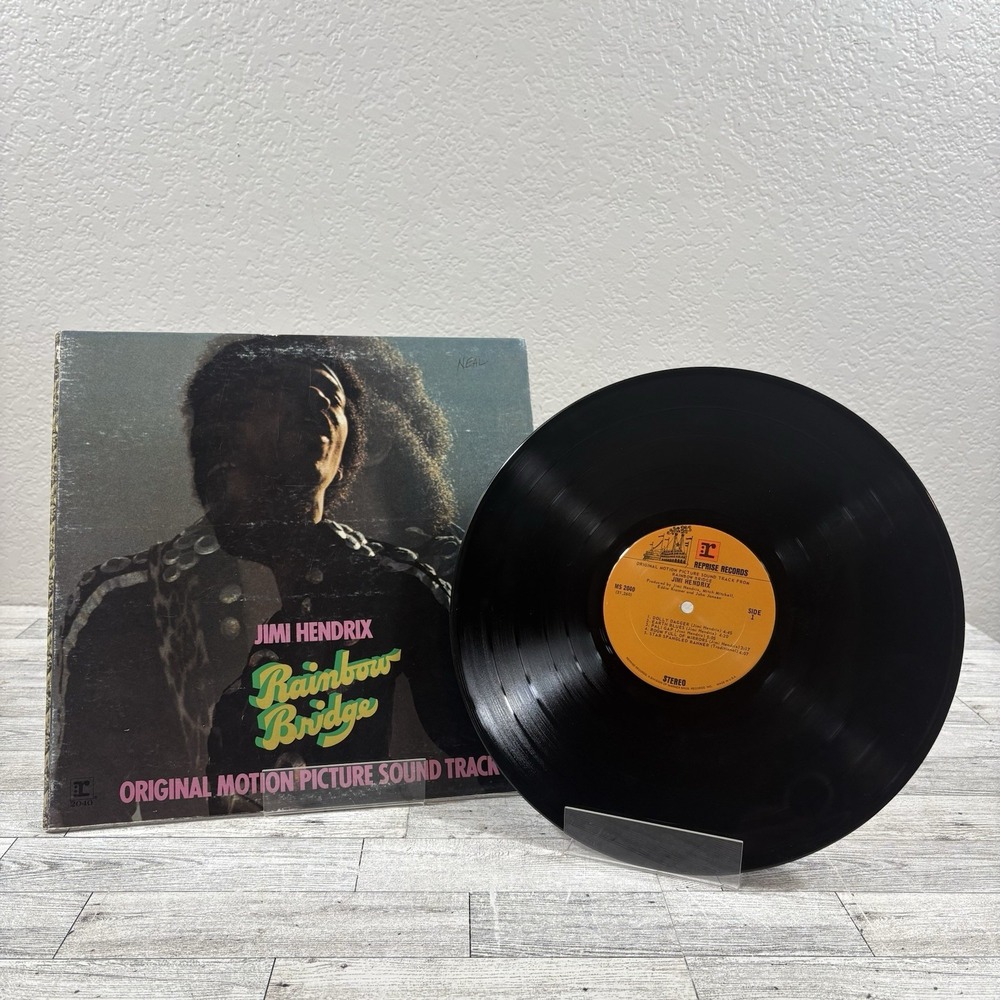 Jimi Hendrix Rainbow Bridge vinyl LP 1971 orig press MS 2040 RL Stamped!